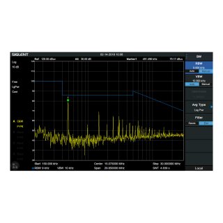 Siglent SVA1000X-EMI EMI Pre-Compliance Test Lizenz