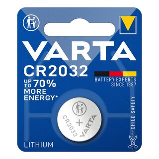 Varta CR2032 Lithium Coin Cell 3V, 230mAh