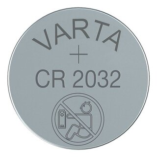Varta CR2032 Lithium Coin Cell 3V, 230mAh