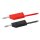 Hirschmann MLN 200/2,5 RS Measuring Lead 2.5mm² 2.00m Pair Red/Black