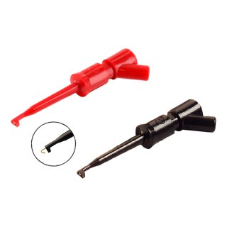 Hirschmann KLEPS 2 BU Miniatur-Klemmprfspitze Paar rot/schwarz