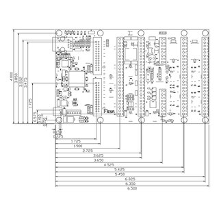 Mesa Electronics 7i76E 5-Axis STEP/DIR Ethernet Controller Sourcing Output