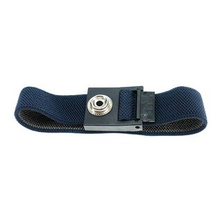 SafeGuard Grounding Wrist Strap with Snap 10mm Dark Blue