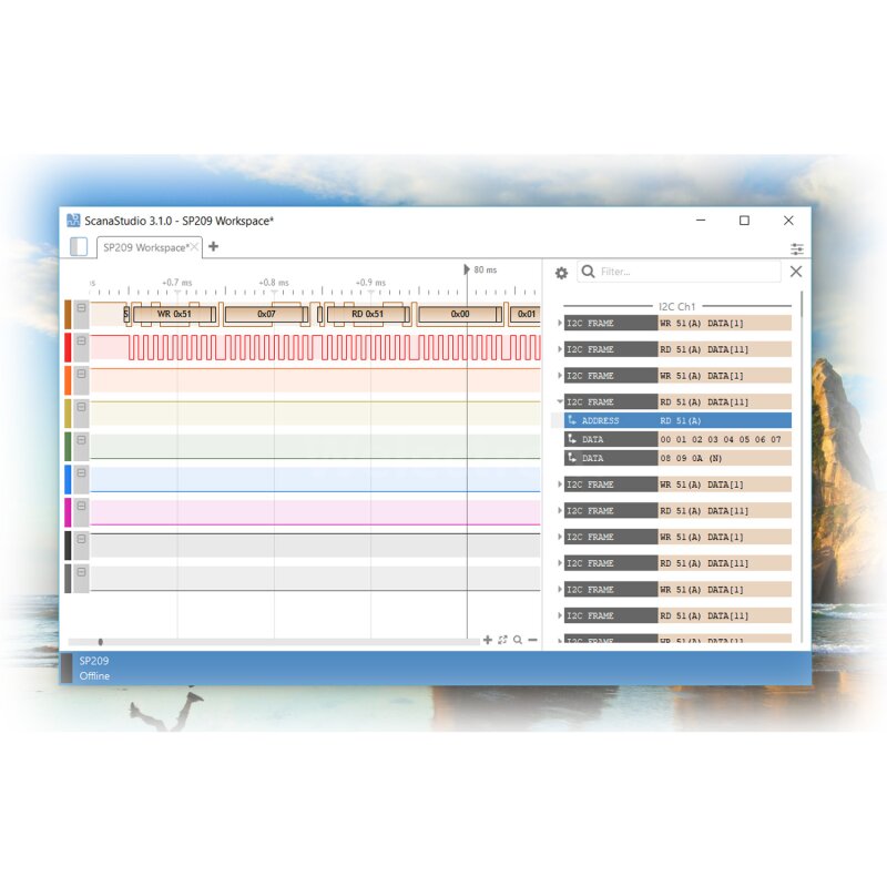 USB Logikanalysator 16 Kanäle - Mit 256MB Speicher Für Windows & Mac