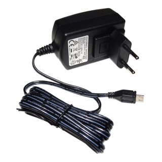 Offizielles Raspberry Pi 3 Steckernetzteil microUSB 5,1V/2,5A (EU/UK)