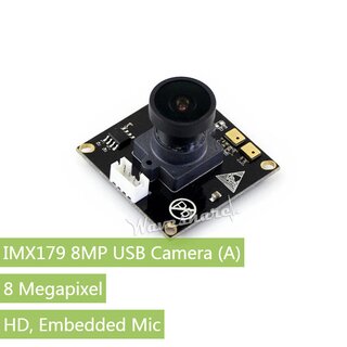 Waveshare 14122 IMX179 8MP USB Camera (A)