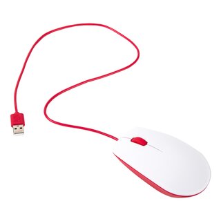 Official Raspberry Pi Mouse Red/White
