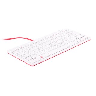 Official Raspberry Pi Keyboard with USB-Hub Red/White (DE)