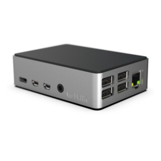 Flirc Raspberry Pi 4 Case silber/schwarz