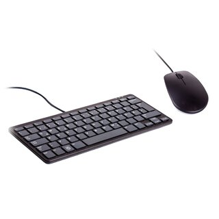 Official Raspberry Pi Keyboard/Mouse Combo Black/Gray (DE)
