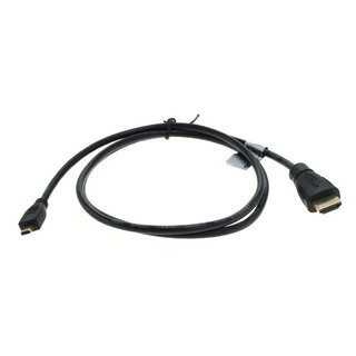 OTB High Speed microHDMI-Kabel mit Ethernet 1,0m