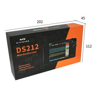 Miniware DS212 Portable Mini Oscilloscope