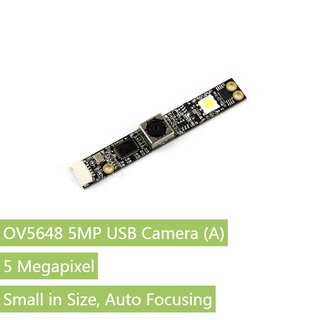 Waveshare 15301 OV5648 5MP USB Camera (A)