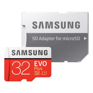 Samsung EVO Plus microSD Speicherkarte 32 GB