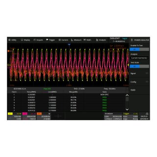 Siglent SDS2000X Plus Software-Optionen