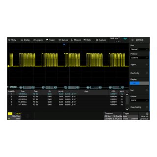 Siglent SDS2000XP-CANFD Decoding License