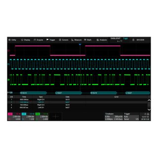 Siglent SDS2000XP-I2S Decoding License
