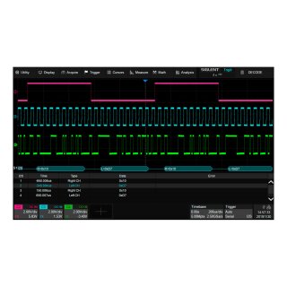 Siglent SDS2000XP-I2S Decoding Lizenz