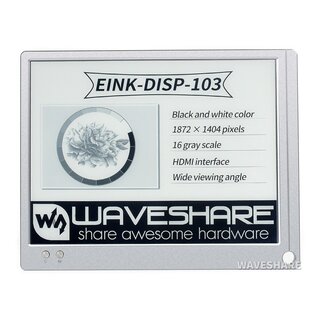 Waveshare 19925 EINK-DISP-103 (no PA)