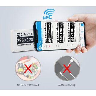 Waveshare 17746 2.9inch NFC-Powered e-Paper