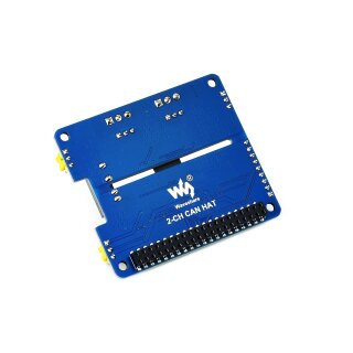 WaveShare 2-Kanal CAN-Bus Dual Chip HAT für Raspberry Pi WaveShare 2-Kanal CAN-Bus Dual Chip HAT für Raspberry Pi