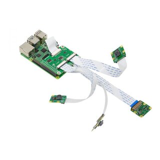 Arducam B012001 Multi Camera Adapter Module V2.2 for Raspberry Pi 4 B