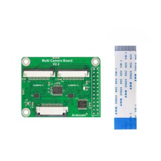 Arducam B012001 Multi Camera Adapter Module V2.2 for Raspberry Pi 4 B