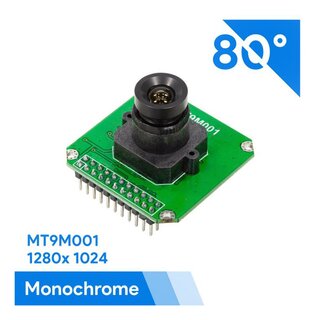 Arducam B0159 1pcs MT9M001 1.3Mp HD CMOS Monochrome Camera Module M12 Mount 6mm Lens