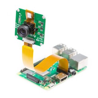 Arducam B0165 OV9281 1MP Global Shutter Monochrome NoIR Camera Module with M12 Mount lens for Raspberry Pi 4/3B+/3