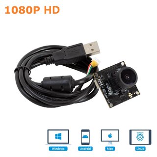 Arducam B0203 WDR 2MP 1/2.7 CMOS AR0230 Wide Angle USB Camera Module