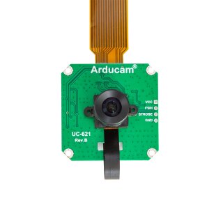 Arducam B0219 2MP OV2311 Monochrome NoIR Global Shutter Camera for Raspberry Pi, M12 S-Mount