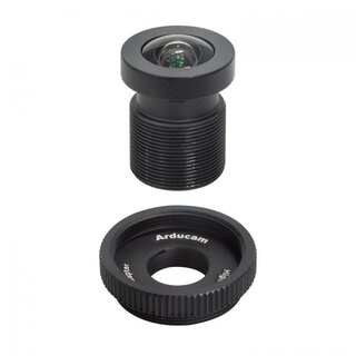 Arducam LN033 90 Degree Wide Angle 1/2.3 M12 Lens with Lens Adapter for Raspberry Pi High Quality Camera