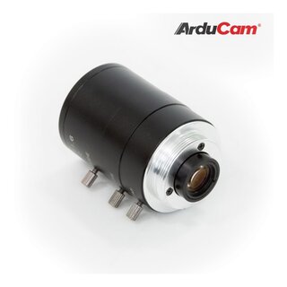 Arducam LN048 4-12mm Varifocal C-Mount Lens for Raspberry Pi HQ Camera