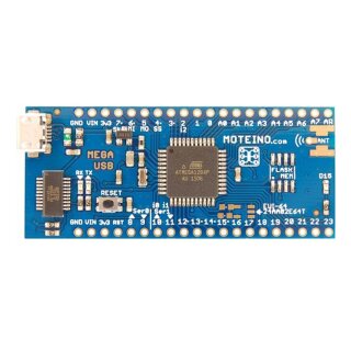 LowPowerLab MoteinoMEGA-USB with RFM69HCW RF Transceiver (868 MHz), 4 MBit Flash