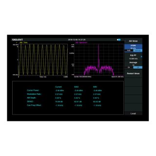 Siglent SSA3000XR-AMA Analog Modulation Analysis Lizenz