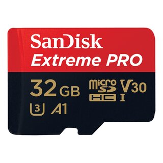 SanDisk SDSQXCG-032G-GN6MA Extreme Pro microSD Card 32 GB (160 MB/s)