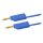 Hirschmann MLN 25/2,5 AU BL Messleitung 2,5mm² vergoldet 0,25m blau