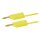 Hirschmann MLN 150/2,5 AU GE Measuring Lead 2.5mm² gold-plated 1.50m Yellow