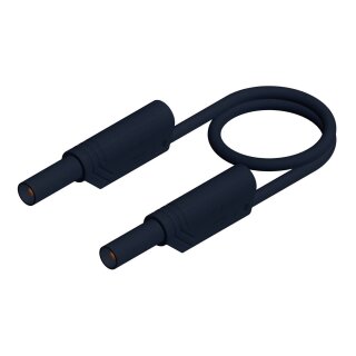 Hirschmann MLS SIL WS 25/1 SW Sicherheitsmessleitung stapelbar 1,0mm² 0,25m schwarz