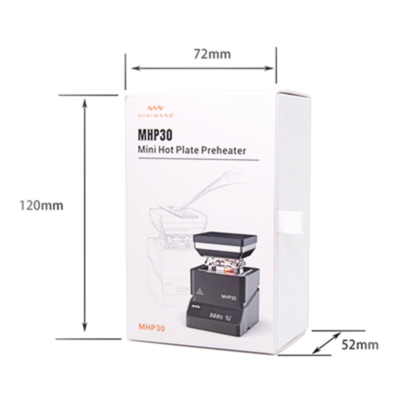 Miniware MHP30 Hot Plate Preheater, 95.00