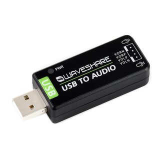 Waveshare 18833 USB TO AUDIO