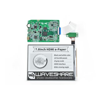 Waveshare 18927 7.8inch HDMI e-Paper