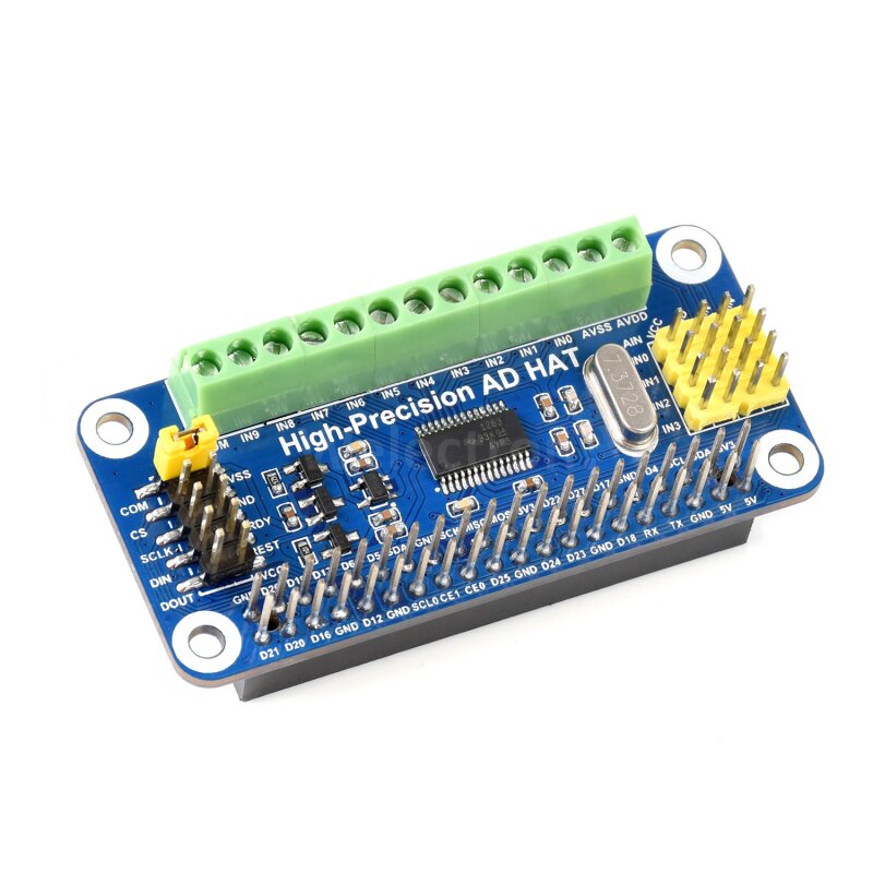 Waveshare 18983 High-Precision AD HAT - Welectron, 46,90 €