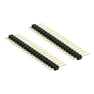 Pin Header 2.54mm 1x20 Pin, Pack of 2