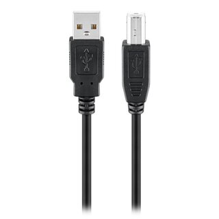 Goobay 96185 USB-B Kabel, USB 2.0, 1,00m