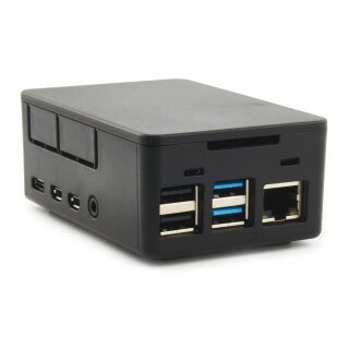 HighPi Raspberry Pi 4 Gehäuse schwarz