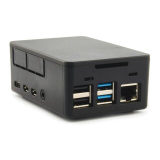 HighPi Raspberry Pi 4 Gehuse schwarz