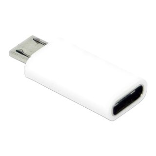 Offizieller Raspberry Pi Adapter USB-C Buchse auf micro-USB Stecker