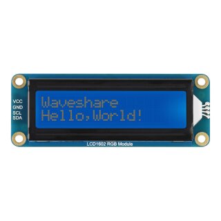 Waveshare 19537 LCD1602 RGB Module