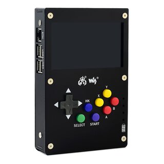 IBest waveshare GamePi43 Accessories for Raspberry Pi 3B+/3B/2B/B Portable Retro Video Game Console with 4.3inch IPS Display 60 FPS Smooth Gaming Experience